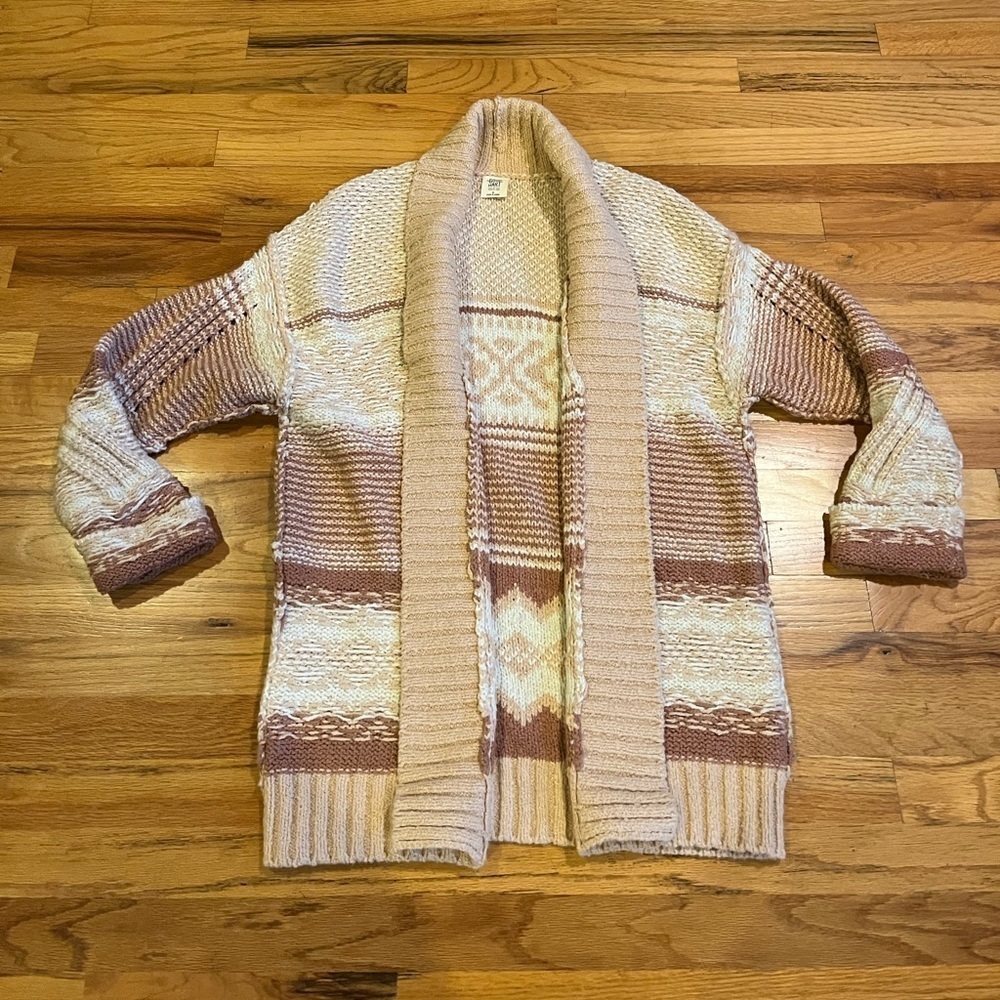 MATILDA JANE Good Heart Duval Open Front Cardigan S